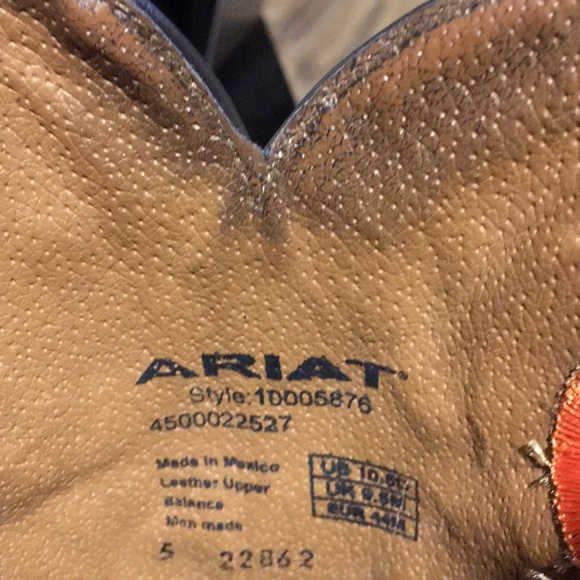 Ariat Leather western boots - Picture 4 of 8